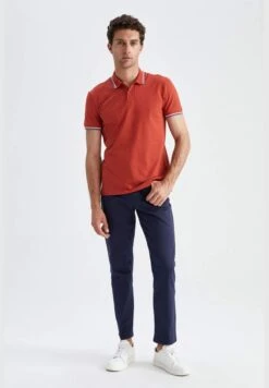 DeFacto Man Slim Fit Polo Neck Short Sleeve Polo T-Shirt -Active Fashion Store 4 zoom desktop 1078