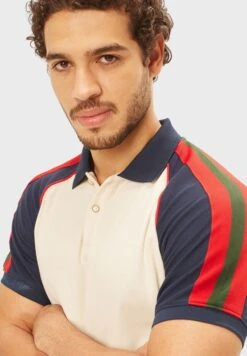 Shoulder Striped Polo -Active Fashion Store 4 zoom desktop 1097