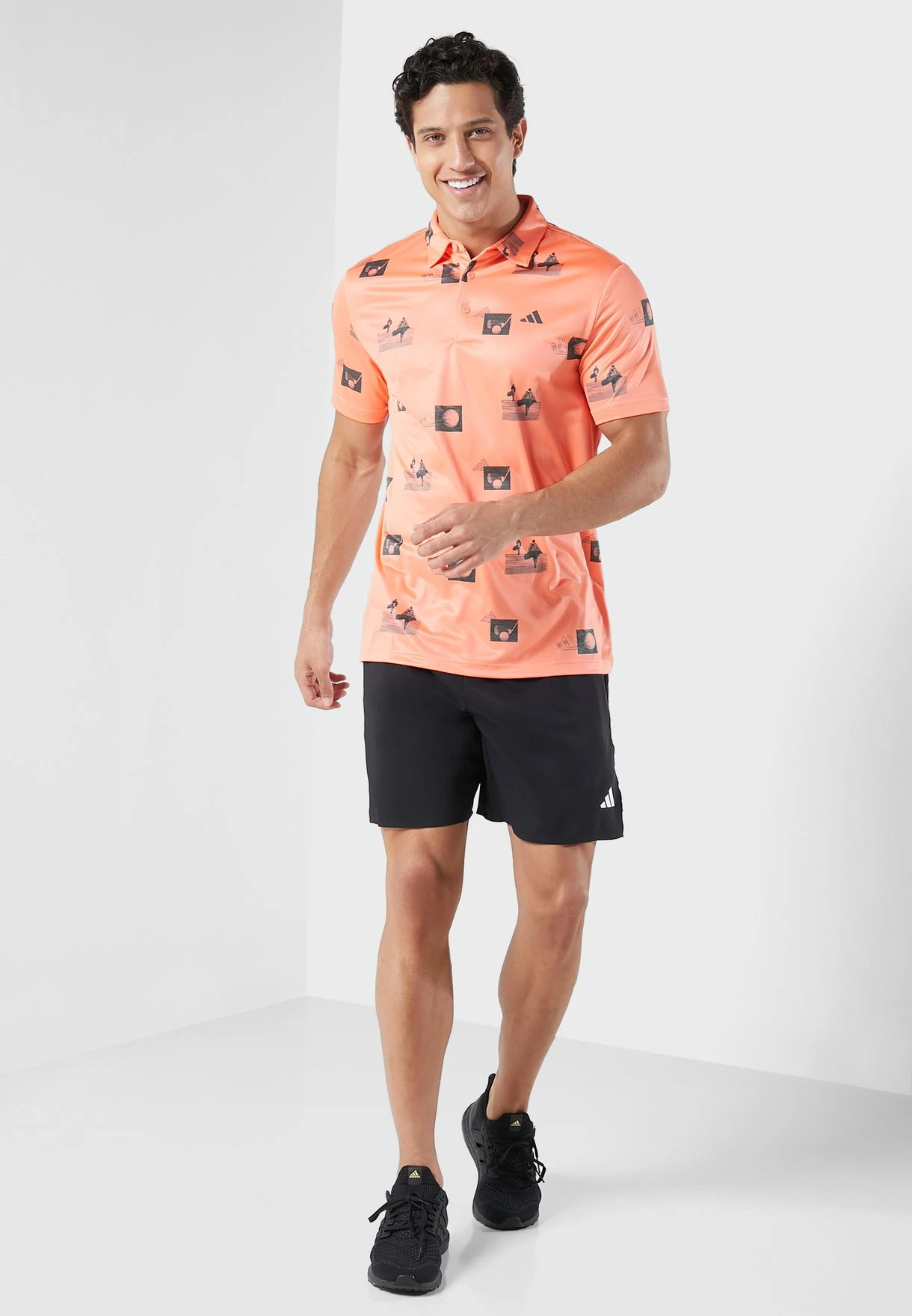 ADIDAS Allover Print Polo 6 ADIDAS Allover Print Polo - Image 4