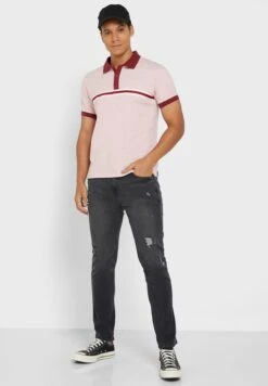 Tape Mélange Polo Shirt -Active Fashion Store 4 zoom desktop 1193