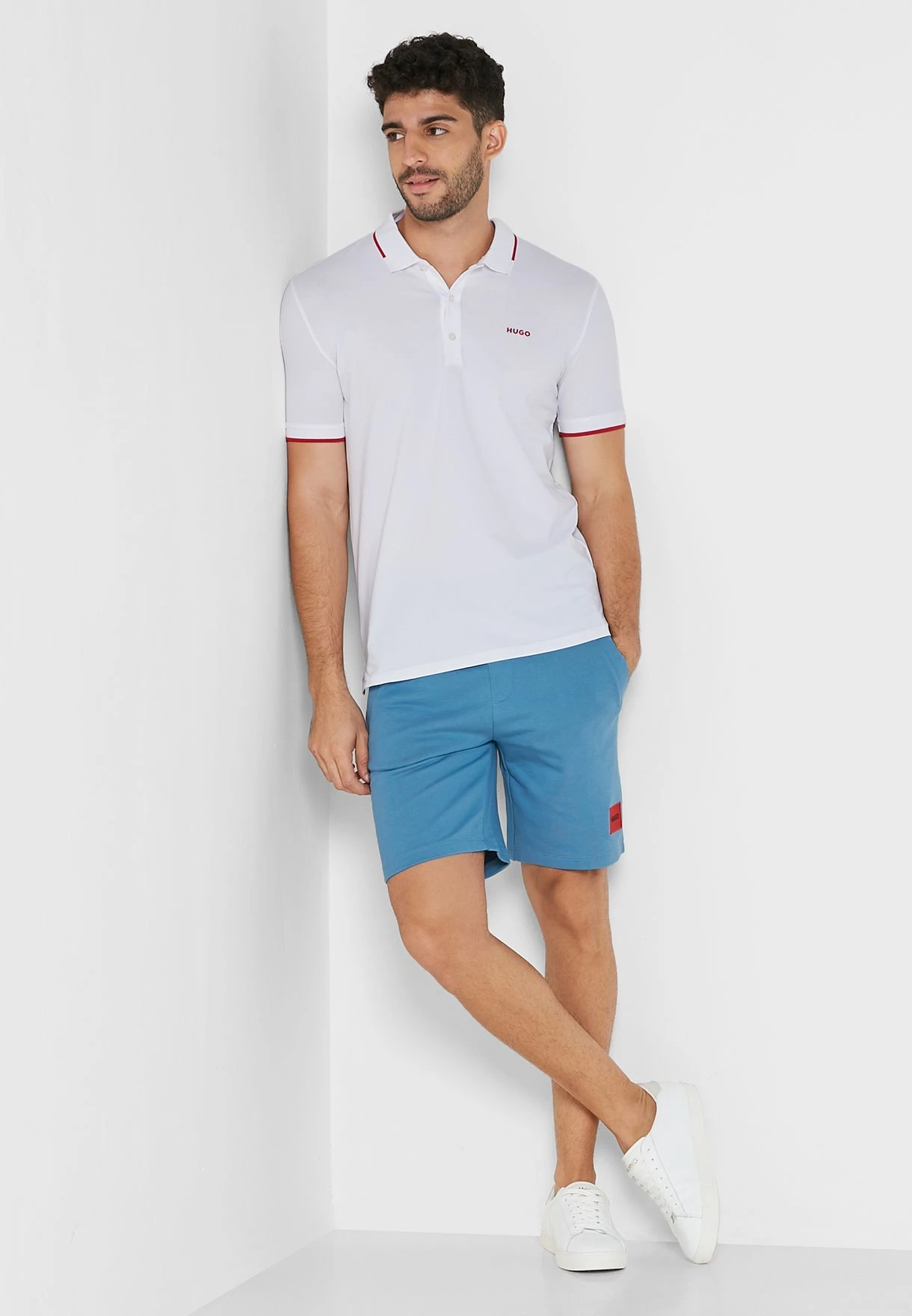 Hugo Tipped Collar Polo 6 Hugo Tipped Collar Polo - Image 4