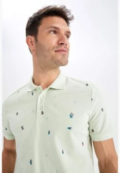 DeFacto Regular Fit Short Sleeve Polka Dot Print T-Shirt -Active Fashion Store 4 zoom desktop 1197