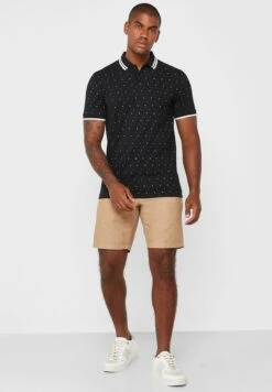 Micro Print Polo Shirt -Active Fashion Store 4 zoom desktop 1209