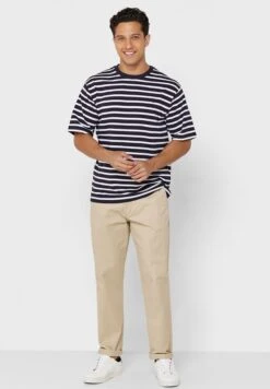 Jack & Jones Striped Crew Neck T-Shirt -Active Fashion Store 4 zoom desktop 121