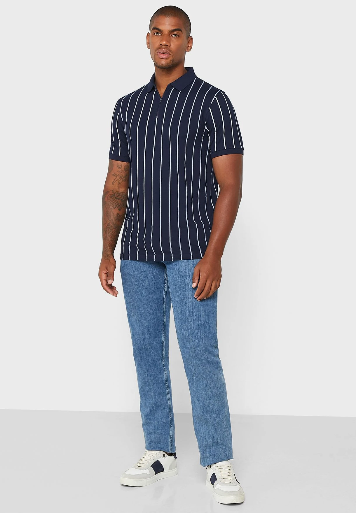 Striped Polo Shirt 6 Striped Polo Shirt - Image 4