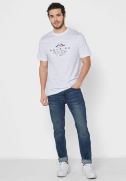 Nautica The Chester Crew Neck T-Shirt -Active Fashion Store 4 zoom desktop 136
