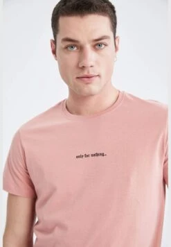 DeFacto Slim Fit Short Sleeve Slogan Printed T-Shirt 10 DeFacto Slim Fit Short Sleeve Slogan Printed T-Shirt -Active Fashion Store 4 zoom desktop 148