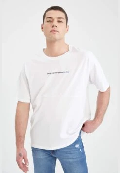 DeFacto Oversized Short Sleeve Back Print T-Shirt -Active Fashion Store 4 zoom desktop 204