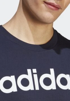 ADIDAS Essential Single Jersey Linear T-Shirt -Active Fashion Store 4 zoom desktop 334