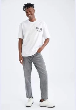 DeFacto Oversize Fit Short Sleeve T-Shirt -Active Fashion Store 4 zoom desktop 47