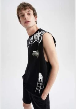 DeFacto Boxy Fit Sleeveless Printed Vest -Active Fashion Store 4 zoom desktop 505