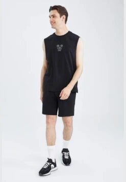 DeFacto Boxy Fit Sleeveless Tropical Print Vest -Active Fashion Store 4 zoom desktop 534