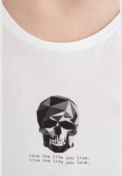 DeFacto Slim Fit Sleeveless Skull Print Vest -Active Fashion Store 4 zoom desktop 535