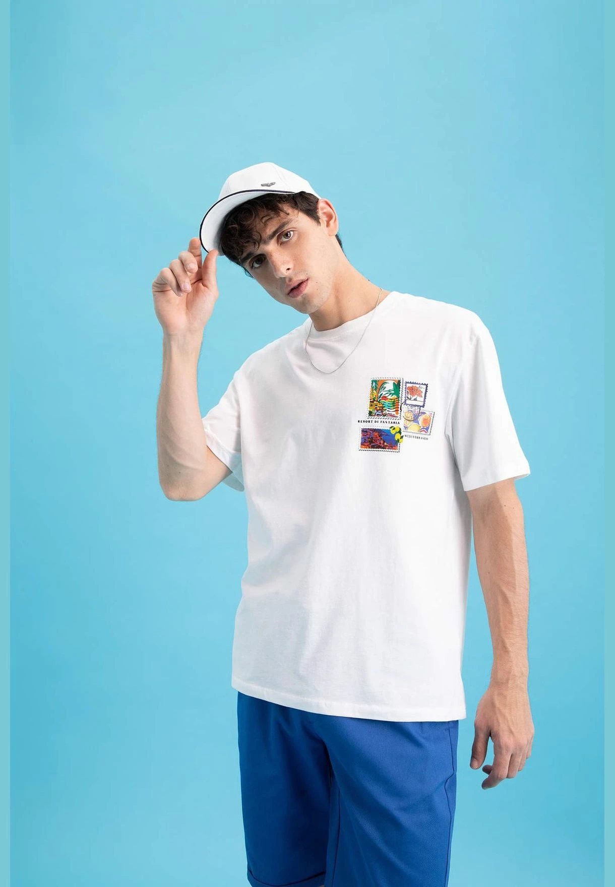 DeFacto Man Relax Fit Crew Neck Short Sleeve T-Shirt 6 DeFacto Man Relax Fit Crew Neck Short Sleeve T-Shirt - Image 4