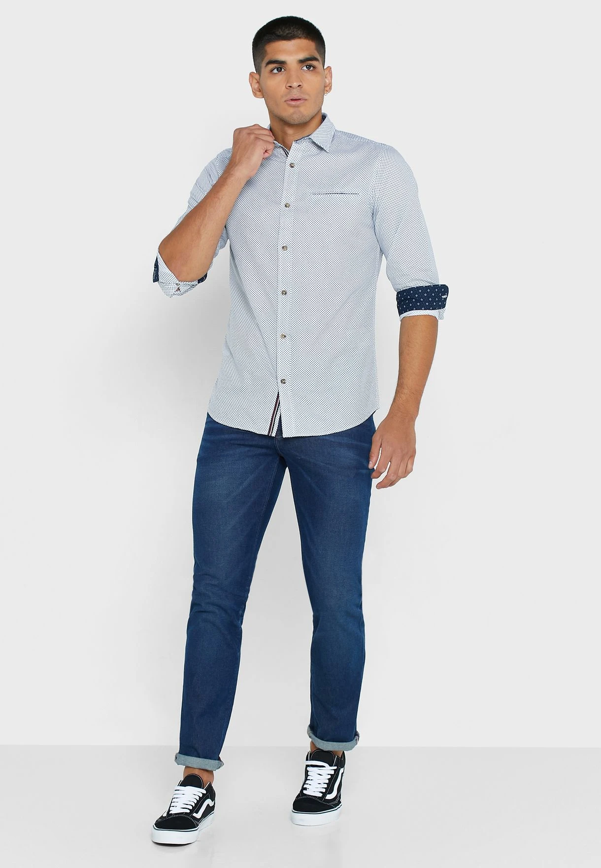 Jack & Jones Checked Slim Fit Shirt 6 Jack & Jones Checked Slim Fit Shirt - Image 4