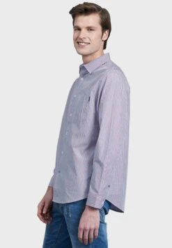 BEVERLY HILLS POLO CLUB Striped Regular Fit Shirt -Active Fashion Store 4 zoom desktop 589