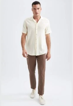 DeFacto Man Regular Fit Apache Neck Woven Top Short Sleeve Shirt 13 DeFacto Man Regular Fit Apache Neck Woven Top Short Sleeve Shirt -Active Fashion Store 4 zoom desktop 663