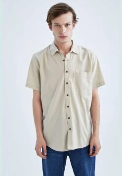 DeFacto Man Regular Fit Polo Neck Woven Top Short Sleeve Shirt -Active Fashion Store 4 zoom desktop 670