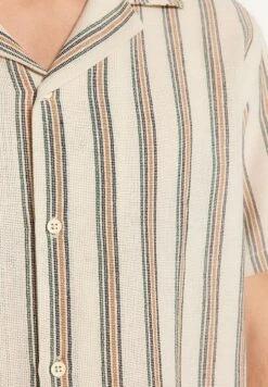 Trendyol Striped Linen Textured Regular Fit Shirt -Active Fashion Store 4 zoom desktop 695