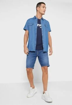 Wrangler Regular Fit Denim Shirt -Active Fashion Store 4 zoom desktop 705