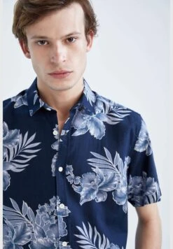 DeFacto Regular Fit Short Sleeve Floral Print Poplin Shirt -Active Fashion Store 4 zoom desktop 725