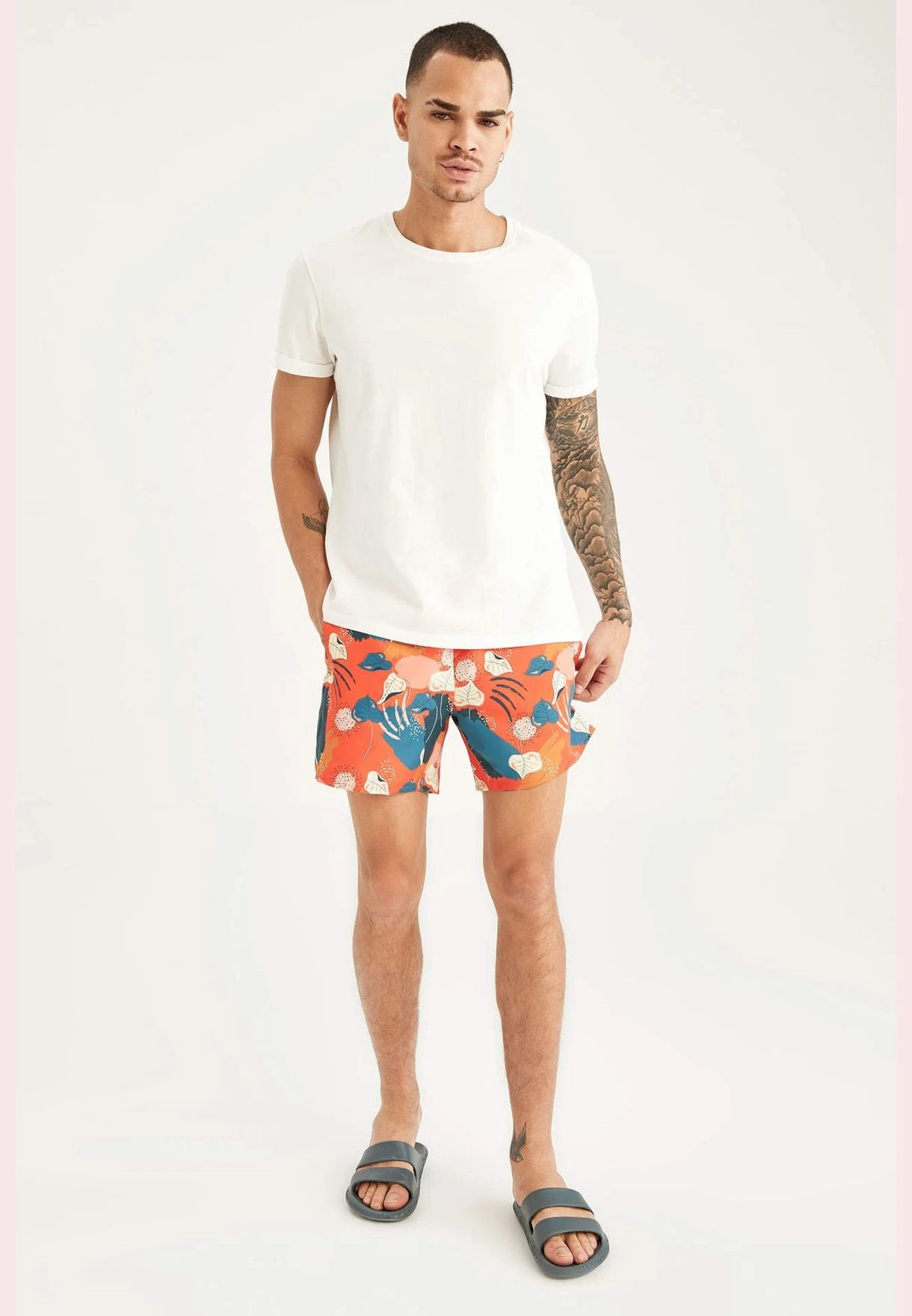 DeFacto Printed Woven Mini Swim Short 6 DeFacto Printed Woven Mini Swim Short - Image 4