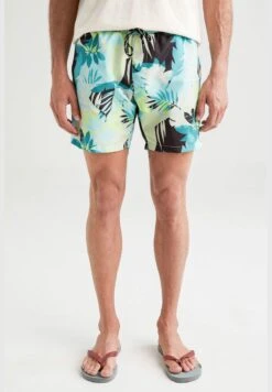 DeFacto Regular Fit Tie Waist Palm Print Swimming Short -Active Fashion Store 4 zoom desktop 780