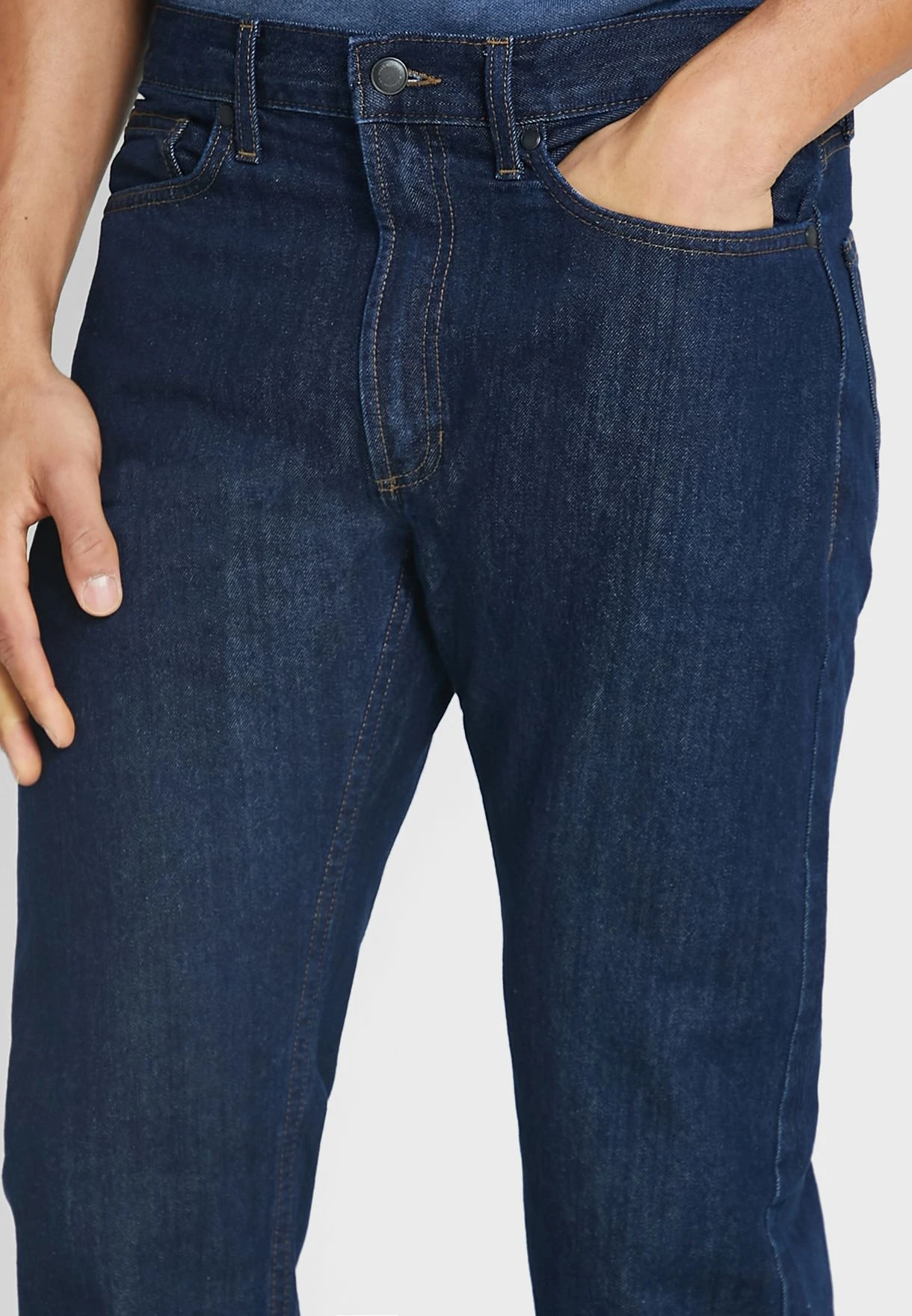 Marks & Spencer Essential Straight Fit Jeans 6 Marks & Spencer Essential Straight Fit Jeans - Image 4