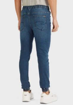 Lee Cooper Dark Wash Relaxed Fit Jogg Jeans -Active Fashion Store 4 zoom desktop 944