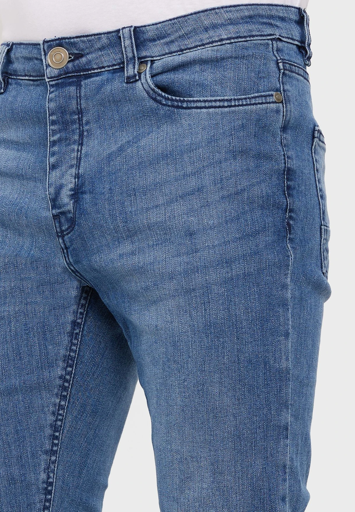 Bravesoul Blue Denim Super Skinny Fit Jeans 6 Bravesoul Blue Denim Super Skinny Fit Jeans - Image 4