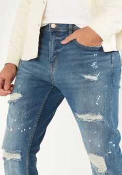 Lee Cooper Distressed Slim Fit Jeans -Active Fashion Store 4 zoom desktop 999