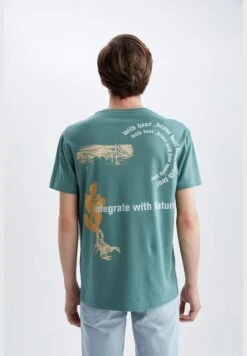 DeFacto Man Regular Fit Crew Neck Short Sleeve T-Shirt -Active Fashion Store 5 zoom desktop 14