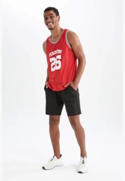 DeFacto Standard Fit Slogan Print Vest -Active Fashion Store 5 zoom desktop 194