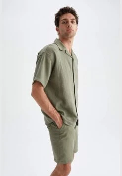 DeFacto Relax Fit Short Sleeve Shirt -Active Fashion Store 5 zoom desktop 211