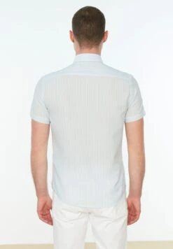 Trendyol Striped Slim Fit Shirt -Active Fashion Store 5 zoom desktop 227