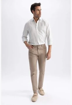 DeFacto Man Woven Long Sleeve Shirt -Active Fashion Store 5 zoom desktop 255