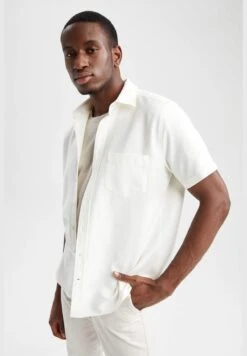 DeFacto Regular Fit Short Sleeve One Side Pocket Shirt -Active Fashion Store 5 zoom desktop 256