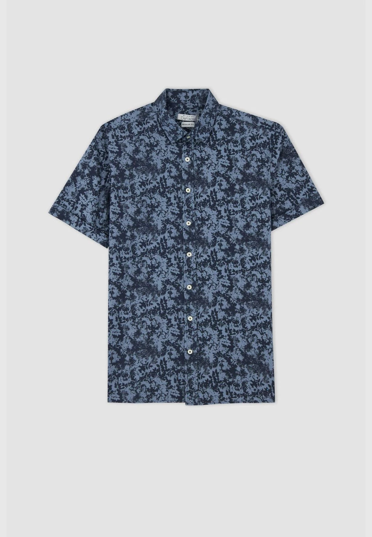 DeFacto Regular Fit Short Sleeve Printed Shirt 7 DeFacto Regular Fit Short Sleeve Printed Shirt - Image 5