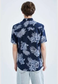 DeFacto Regular Fit Short Sleeve Floral Print Poplin Shirt -Active Fashion Store 5 zoom desktop 274