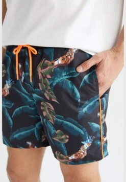 DeFacto Printed Shirred Waist Swim Short -Active Fashion Store 5 zoom desktop 310