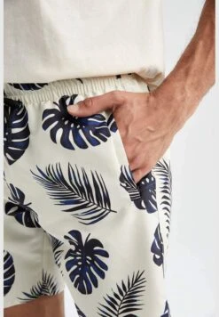 DeFacto Regular Fit Tie Waist Palm Print Swimming Short -Active Fashion Store 5 zoom desktop 323