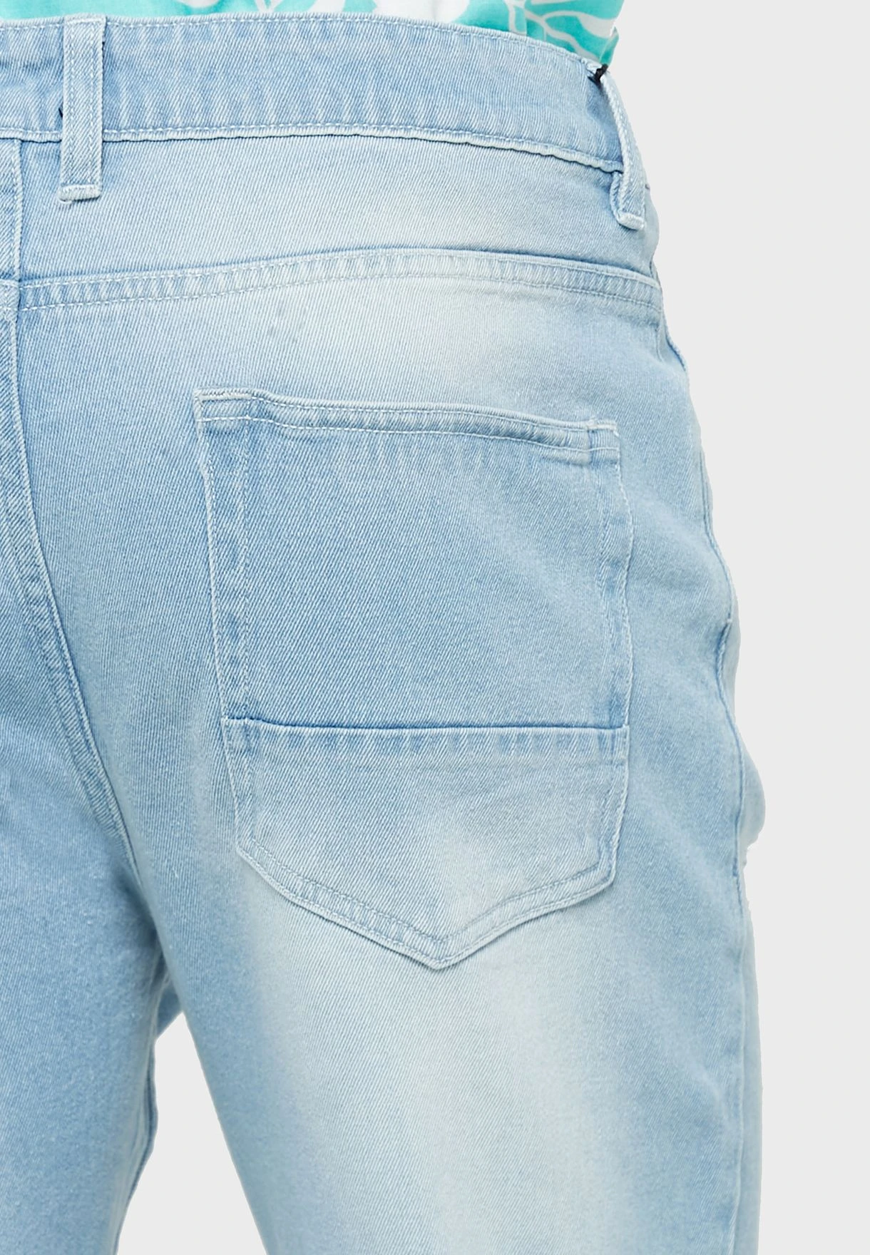 Regular Fit Distressed Jean 7 Regular Fit Distressed Jean - Image 5