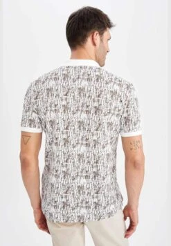 DeFacto Man Slim Fit Polo Neck Short Sleeve Knitted Polo T-Shirt -Active Fashion Store 5 zoom desktop 578