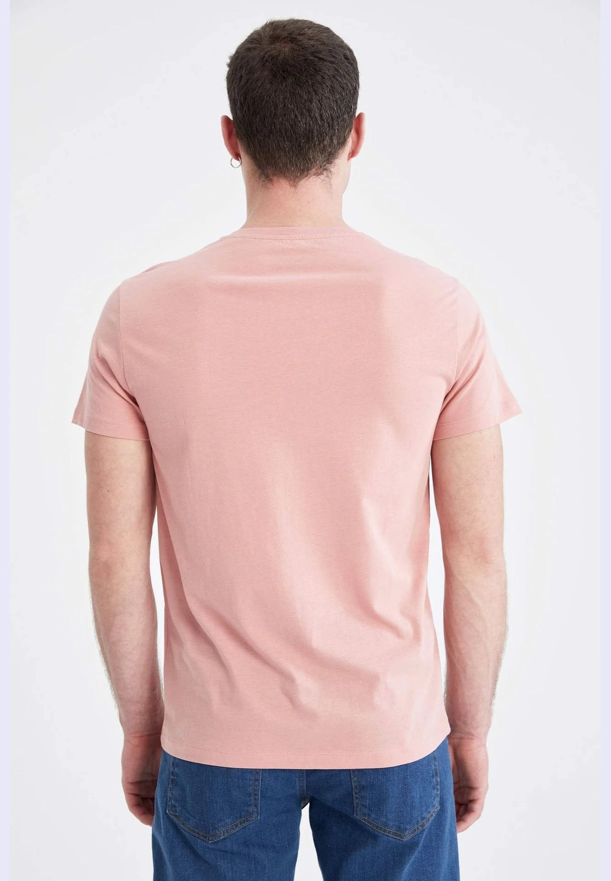 DeFacto Slim Fit Short Sleeve Slogan Printed T-Shirt 7 DeFacto Slim Fit Short Sleeve Slogan Printed T-Shirt - Image 5