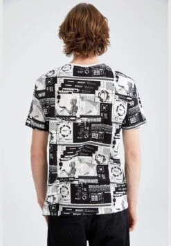 DeFacto Regular Fit Short Sleeve Printed T-Shirt 11 DeFacto Regular Fit Short Sleeve Printed T-Shirt -Active Fashion Store 5 zoom desktop 76