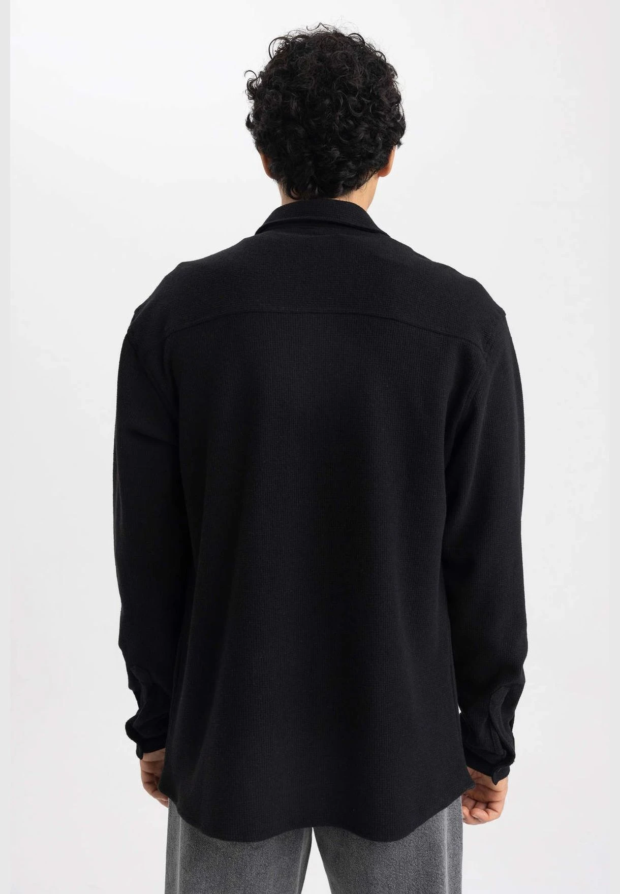 DeFacto Man Woven Long Sleeve Shirt 8 DeFacto Man Woven Long Sleeve Shirt - Image 6