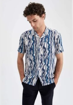 DeFacto Modern Fit Short Sleeve Printed Shirt -Active Fashion Store 6 zoom desktop 120