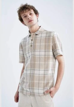 DeFacto Regular Fit Short Sleeve Check Print Shirt -Active Fashion Store 6 zoom desktop 152