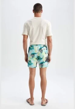 DeFacto Regular Fit Tie Waist Palm Print Swimming Short -Active Fashion Store 6 zoom desktop 177