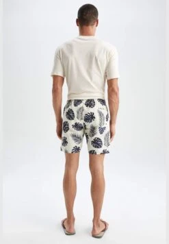 DeFacto Regular Fit Tie Waist Palm Print Swimming Short -Active Fashion Store 6 zoom desktop 191
